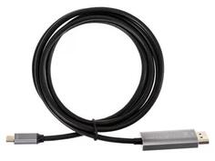Кабель-адаптер USB Type-Cm --&gt; DP1.4v (m) 8K@60Hz, PD 100W,1.8m , Alum Shell,VCOM &lt;CU480MCPD-1.8M&gt;