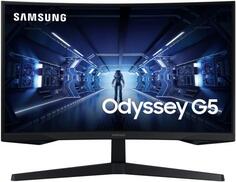 Монитор 27 Samsung C27G55TQWI черный (уценка, неисправное оборудование)