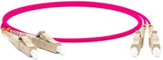 Патч-корд Hyperline FC-D2-504-LC/PR-LC/PR-H-10M-LSZH-MG волоконно-оптический шнур 10м