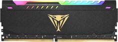 Оперативная память для компьютера 32Gb (1x32Gb) PC4-28800 3600MHz DDR4 DIMM CL20 Patriot Viper Steel RGB PVSR432G360C0 Патриот