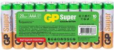 Батарейки GP Super Alkaline LR03 20 шт