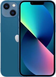 Смартфон Apple A2633 iPhone 13 128Gb 4Gb синий моноблок 3G 4G 6.1 1170x2532 iOS 16 12Mpix 802.11 a/b/g/n/ac/ax NFC GPS GSM900/1800 GSM1900 TouchSc Pr