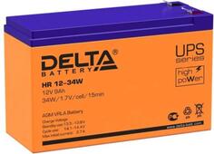 Батарея Delta HR 12-34W 9Ач 12B Дельта