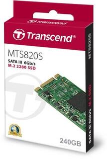 Твердотельный накопитель SSD M.2 240 Gb Transcend MTS820 Read 550Mb/s Write 320Mb/s 3D NAND TLC TS240GMTS820S