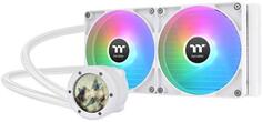 Система водяного охлаждения Thermaltake TH280 V2 Ultra Snow ARGB Soc-AM5/AM4/1151/1200/1700 белый 4-pin 34.7dB Al+Cu LCD Ret (CL-W406-PL14SW-A)