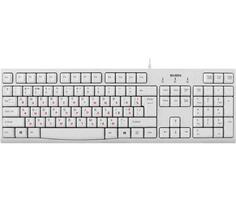 Клавиатура SVEN KB-S300 / USB / WIRED / White