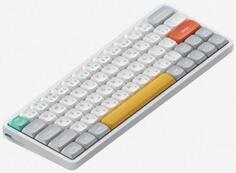 Беспроводная механическая клавиатура QMK Nuphy AIR60v2, 64 клавиши, RGB подсветка, Moss Switch