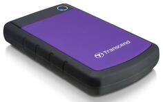 Внешний жесткий диск 2.5 USB3.0 2Tb Transcend TS2TSJ25H3P черно-фиолетовый
