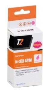 Картридж T2 для Canon IC-CCLI-521M MP540/620/630/980/Pixma iP4700/MX860/870, пурпурный, с чипом