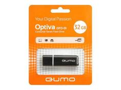 Флешка 32Gb QUMO QM32GUD-OP1 USB 2.0 черный