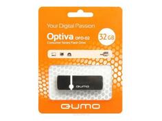 Флешка USB 32Gb QUMO Optiva 02 USB2.0 черный QM32GUD-OP2