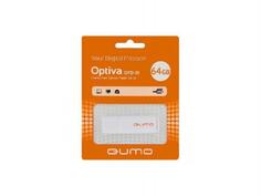Флешка 64Gb QUMO QM64GUD-OP2-white USB 2.0 белый
