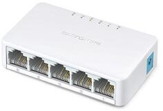 Коммутатор Mercusys MS105 неуправляемый 5 портов 10/100Mbps