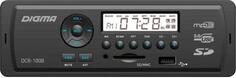 Автомагнитола Digma DCR-100B24 USB MP3 FM 1DIN 4x45Вт черный