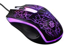 Мышь Oklick 395M черный оптическая (1500dpi) USB (2but)