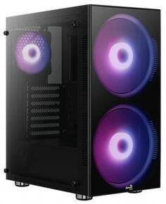 Корпус ATX Aerocool Python Без БП чёрный (PYTHON-G-BK-V1)