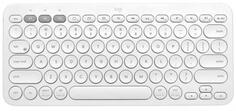 Клавиатура беспроводная Logitech K380 Bluetooth белый 920-009589