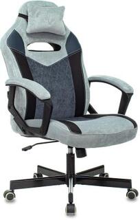Кресло для геймеров Бюрократ VIKING 6 KNIGHT BL FABRIC синий