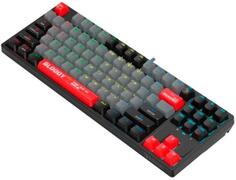Клавиатура A4TECH Bloody S87 Energy, USB, черный + красный [s87 usb energy red]