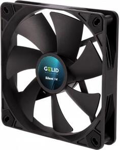 Вентилятор GELID Silent 14 Black, 140x140x25 мм, 1000 об/мин, 21 дБА, черный