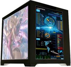 Корпус ATX Lamptron LAMP-CSM377B Без БП чёрный