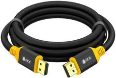 GCR Кабель 7.0m DisplayPort v1.2, черный, AL case, желтый ПВХ, 28/28 AWG, GCR-54440 Greenconnect