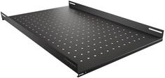 Полка стационарная NTSS NTSS-FS-H-1000-BL 1U нагр.:100кг. 19 750мм черный (упак.:1шт)