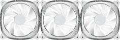 Вентилятор Lamptron DIAMOND+ ARGB, 120x120x25 мм, 1500 об/мин, 30 дБА, PWM, белые, ARGB подсветка, 3 шт в упаковке
