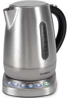 Чайник электрический Hyundai HYK-S7770 2200 Вт серебристый 1.7 л металл