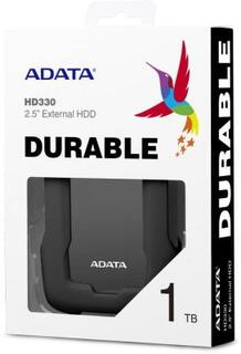 Внешний жесткий диск 2.5 1 Tb USB 3.1 A-Data AHD330-1TU31-CBK HD330 черный Adata