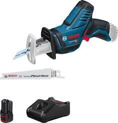 Сабельная пила аккум. Bosch GSA 12V-14 3000ход/мин, 1x2.0 Ач, ЗУ