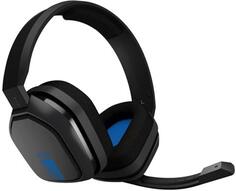 Гарнитура проводная игровая Astro Gaming A10 Headset PS4 GEN1 Grey/Blue, 3.5 MM Logitech