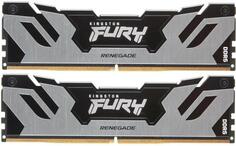 Оперативная память для компьютера 32Gb (2x16Gb) PC5-54400 6800MHz DDR5 DIMM CL36 Kingston Fury Renegade KF568C36RSK2-32