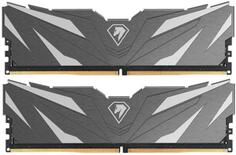 Оперативная память для компьютера 16Gb (2x8Gb) PC4-25600 3200MHz DDR4 DIMM CL16 Netac Shadow II NTSWD4P32DP-16K