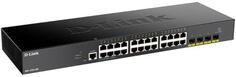 Коммутатор D-Link DGS-1250-28X/A1A 24G 4SFP+ настраиваемый