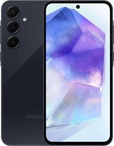 Смартфон Samsung Galaxy A55 5G SM-A556E 6,6(2340x1080) NFC Cam(5012+5/32) Exynos 1480 2.75ГГц(8) (8/256)Гб A14 5000мАч Темно-синий SM-A556EZKCCAU
