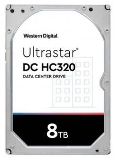 Жесткий диск 3.5 8 Tb 7200 rpm 256 Mb cache Western Digital Ultrastar DC HC320 SATA III 6 Gb/s 0B36404/0B36452