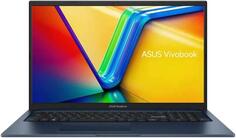 Ноутбук/ ASUS X1504VA-BQ003 15.6(1920x1080 (матовый) IPS)/Intel Core i5 1335U(1.3Ghz)/16384Mb/512PCISSDGb/noDVD/Int:Intel Iris Xe Graphics/Cam/BT/WiF