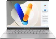 Ноутбук/ ASUS M5406WA-PP086W 14(2880x1800 OLED 16:10)/AMD Ryzen AI 9 HX 370(2Ghz)/32768Mb/1024PCISSDGb/noDVD/Int:AMD Radeon 890M/Cam/BT/WiFi/75WHr/wa