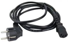 VCOM CE021-CU1.0-1.8 Кабель компьютер --&gt; розетка 220V ( угловая Евровилка) &lt;VDE&gt; 3G*1mm2 , 1,8 м