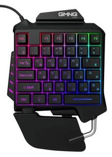Клавиатура проводная Oklick 703GK USB черный