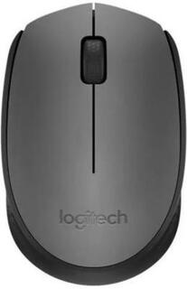 Мышь беспроводная Logitech M170 серый USB + радиоканал