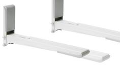 Кронштейн для СВЧ-печей Holder MWS-2003 белый max 40 кг настенный от стены 300-420 мм