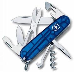 Нож перочинный Victorinox Climber 1.3703.T2 91мм 18 функций полупрозрачный синий