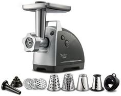 Мясорубка Moulinex ME6888 800 Вт серебристый чёрный