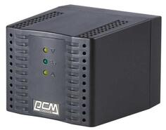 Стабилизатор напряжения Powercom TCA-3000 4 розетки белый