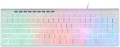 Клавиатура проводная Oklick 490ML USB белый