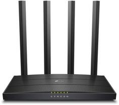 Wi-Fi роутер TP-LINK ARCHER C6U 802.11abgnac 1167Mbps 2.4 ГГц 5 ГГц 4xLAN черный