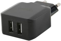 Сетевое зарядное устройство Red Line NC-2.4A microUSB 2.4А черный УТ000013634