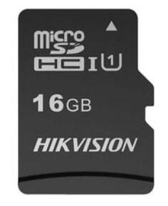 Флеш карта microSDHC 16GB Hikvision HS-TF-C1(STD)/16G/Adapter &lt;HS-TF-C1(STD)/16G/Adapter&gt; (с SD адаптером) R/W Speed 90/12MB/s